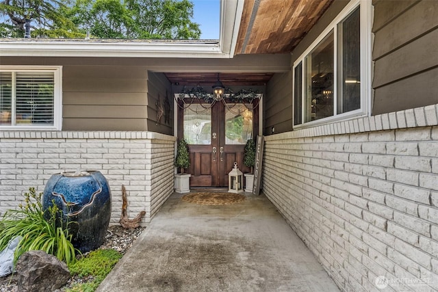 755 Elm St, Raymond, WA 98577 - property entrance featuring brick siding and oil tank