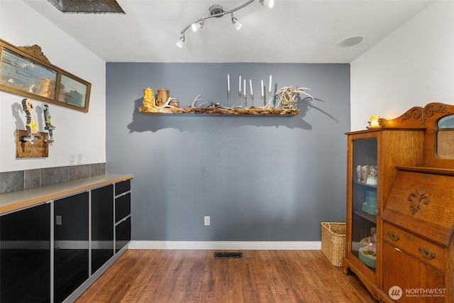 755 Elm St, Raymond, WA 98577 - dining space with wood finished floors and baseboards