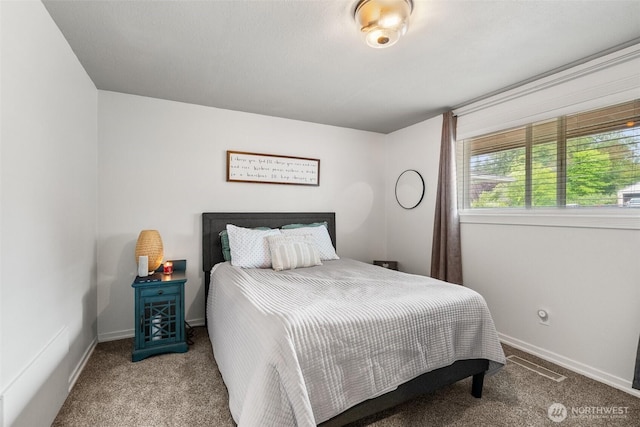 755 Elm St, Raymond, WA 98577 - bedroom with carpet and baseboards