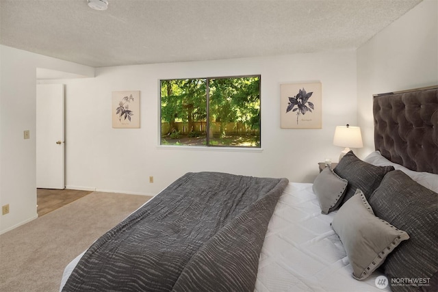 13919 SE 3rd Pl, Bellevue, WA 98005 - bedroom featuring carpet floors and a textured ceiling
