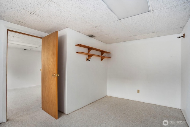 29929 4th Ave SW, Federal Way, WA 98023 - empty room with carpet floors and a drop ceiling