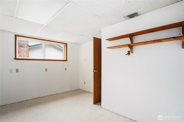 29929 4th Ave SW, Federal Way, WA 98023 - spare room featuring light colored carpet and a drop ceiling