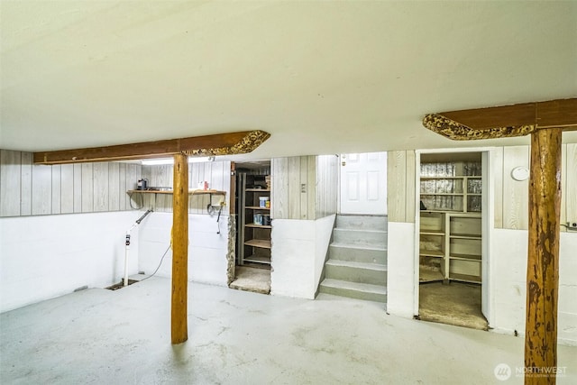 420 3rd St, Ronald, WA 98940 - finished below grade area featuring stairway