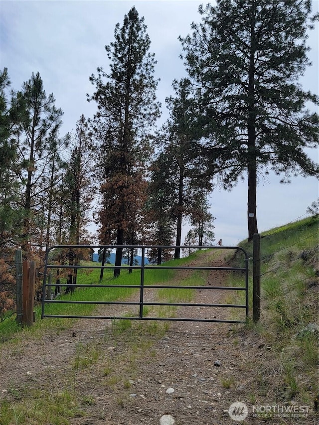466 Sqove Rd, Wauconda, WA 98859 - view of gate