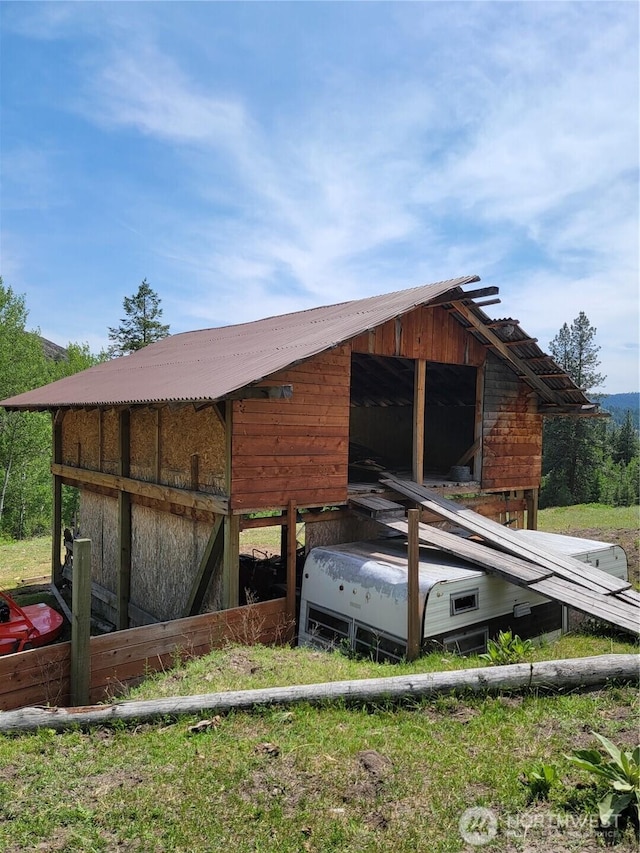 466 Sqove Rd, Wauconda, WA 98859 - view of outdoor structure