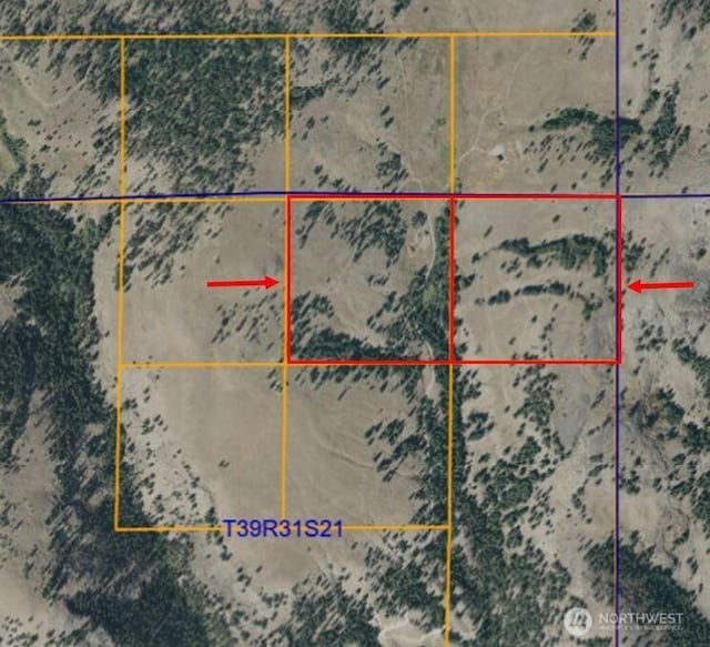 466 Sqove Rd, Wauconda, WA 98859 - map / location featuring property boundaries highlighted