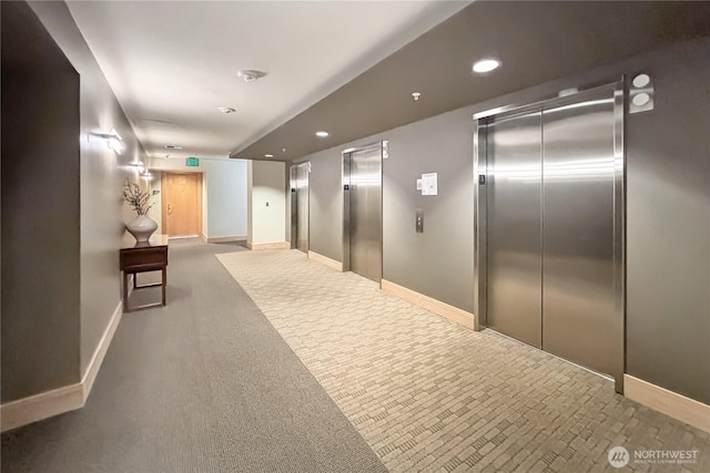 10650 NE 9th Pl Unit 3208, Bellevue, WA 98004 - building lobby with recessed lighting