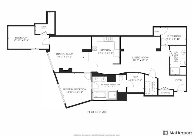 10650 NE 9th Pl Unit 3208, Bellevue, WA 98004 - view of home floor plan