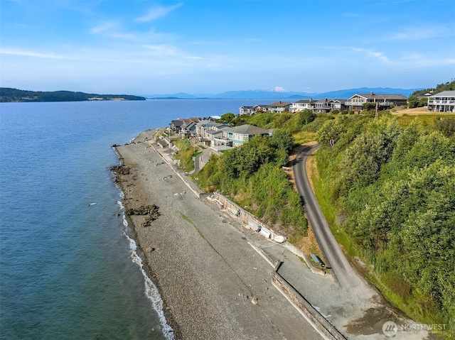 1021 N Sunset Dr, Camano Island, WA 98282 - aerial view of property's location featuring a nearby body of water