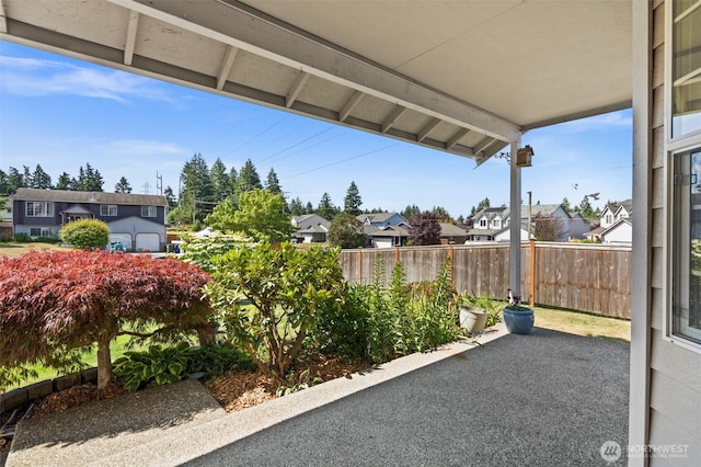 4509 224th Street Ct E, Spanaway, WA 98387 - view of patio featuring a residential view