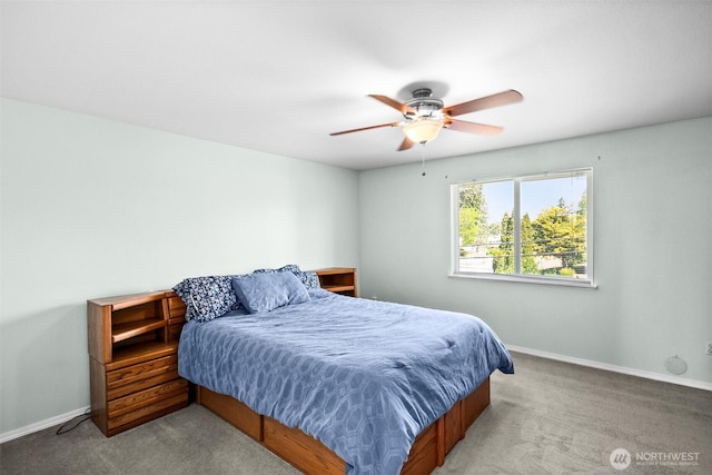 4509 224th Street Ct E, Spanaway, WA 98387 - bedroom featuring carpet floors and ceiling fan