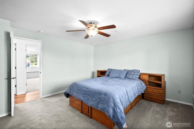 4509 224th Street Ct E, Spanaway, WA 98387 - bedroom featuring carpet floors and a ceiling fan