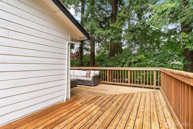 12804 NE 139th Ct, Kirkland, WA 98034 - deck featuring an outdoor hangout area