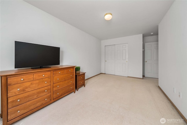 4517 35th St NE, Tacoma, WA 98422 - bedroom featuring light colored carpet and a closet