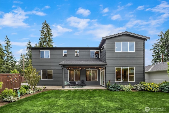 8411 202nd St SW, Edmonds, WA 98026 - back of property with a patio
