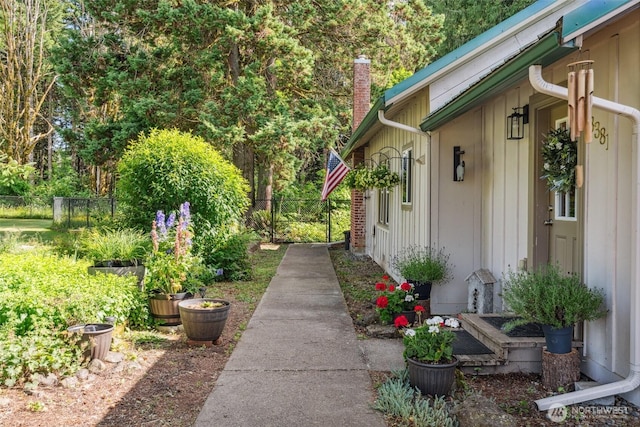3381 Centralia Alpha Rd, Onalaska, WA 98570 - view of side of home with a chimney