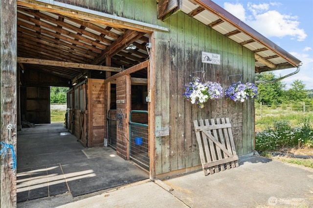 3381 Centralia Alpha Rd, Onalaska, WA 98570 - view of stable