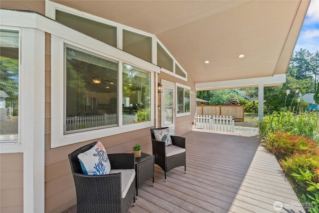 378 Eridani Loop SE, Ocean Shores, WA 98569 - view of wooden deck