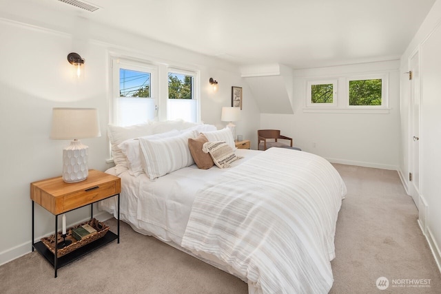 3112 NE 65th St, Seattle, WA 98115 - bedroom with light colored carpet and baseboards