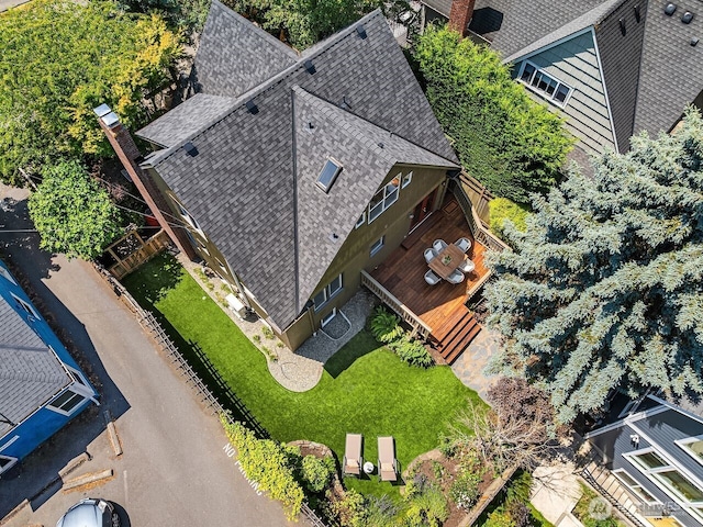 3112 NE 65th St, Seattle, WA 98115 - aerial view of property and surrounding area