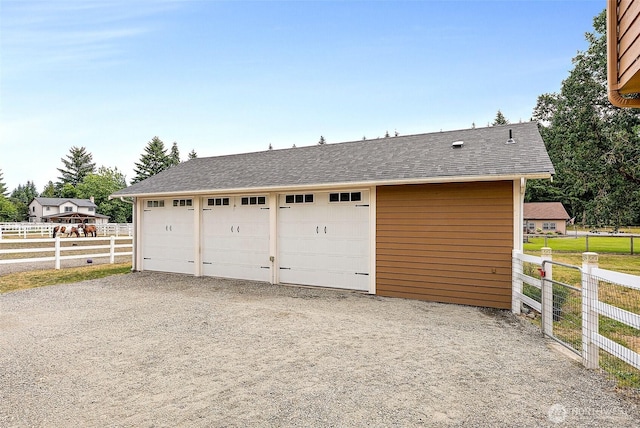 9321 339th St S Unit 5, Roy, WA 98580 - view of detached garage