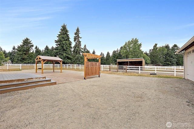 9321 339th St S Unit 5, Roy, WA 98580 - stable with view of wooded area