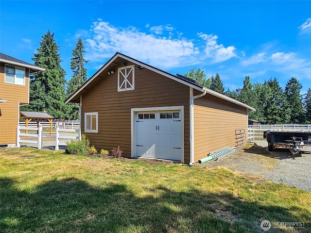 9321 339th St S Unit 5, Roy, WA 98580 - view of detached garage