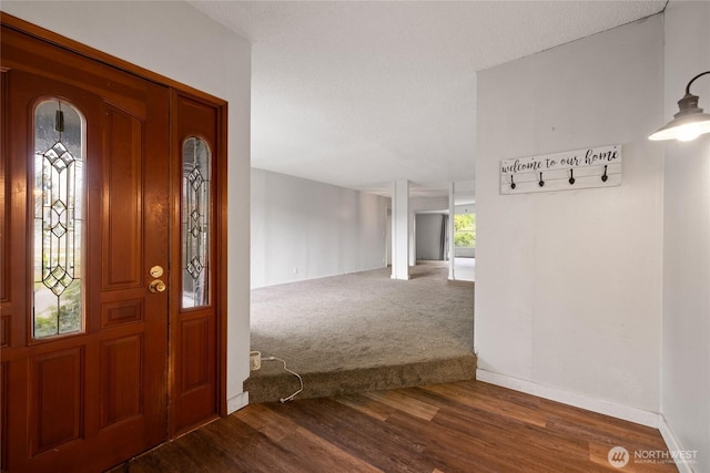 2220 91st St E, Tacoma, WA 98445 - foyer with wood finished floors and baseboards