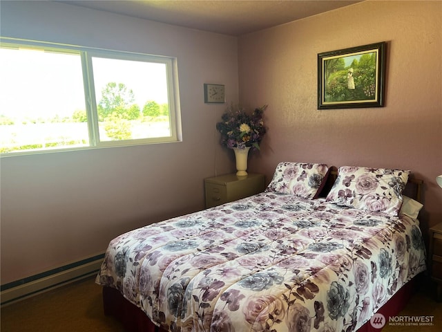 158 Skaggs Rd, Morton, WA 98356 - bedroom featuring a baseboard heating unit