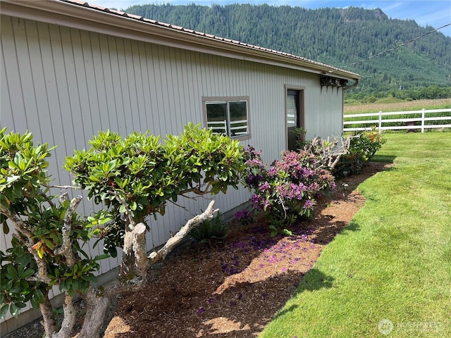 158 Skaggs Rd, Morton, WA 98356 - view of yard with a wooded view and a mountain view