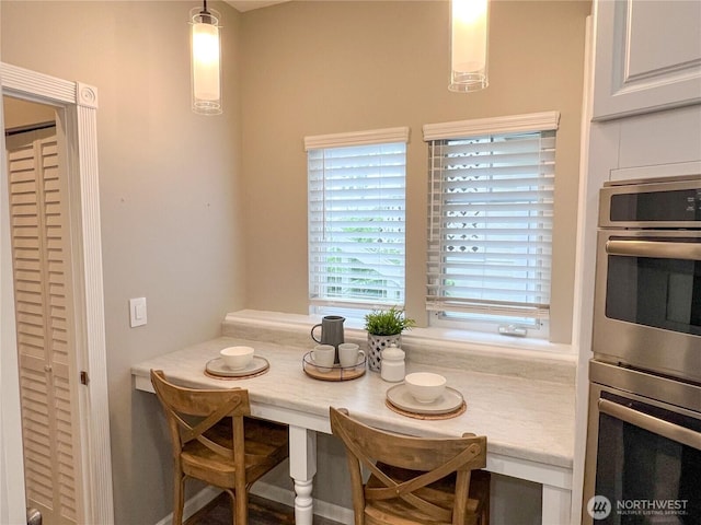 91 N Chandler Ct Unit D, Port Ludlow, WA 98365 - dining space featuring plenty of natural light