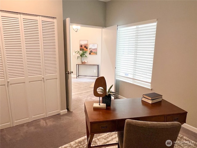 91 N Chandler Ct Unit D, Port Ludlow, WA 98365 - carpeted office featuring baseboards