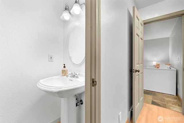 400 Sudden Valley Dr, Bellingham, WA 98229 - bathroom featuring stone finish floors