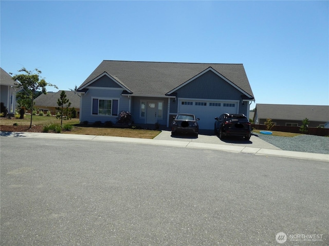 2220 33rd Ct, Mount Vernon, WA 98273 - ranch-style home with concrete driveway and an attached garage