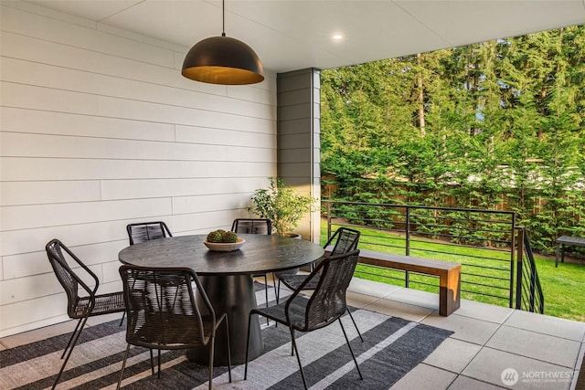 7826 115th Pl NE, Kirkland, WA 98033 - view of patio / terrace featuring outdoor dining area
