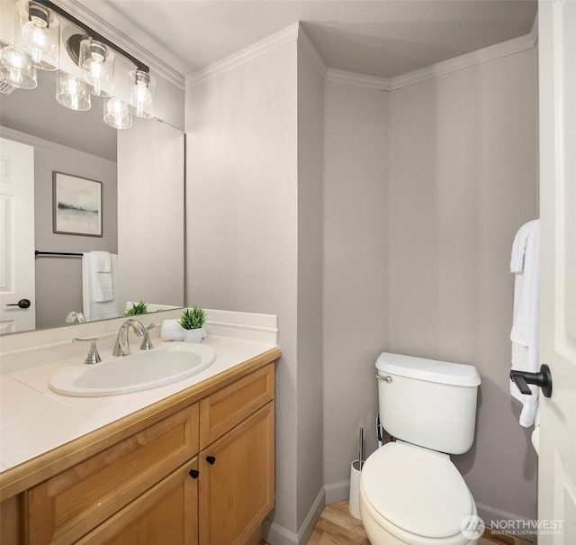 1900 132nd Ave SE Unit I-23, Bellevue, WA 98005 - bathroom featuring vanity and ornamental molding