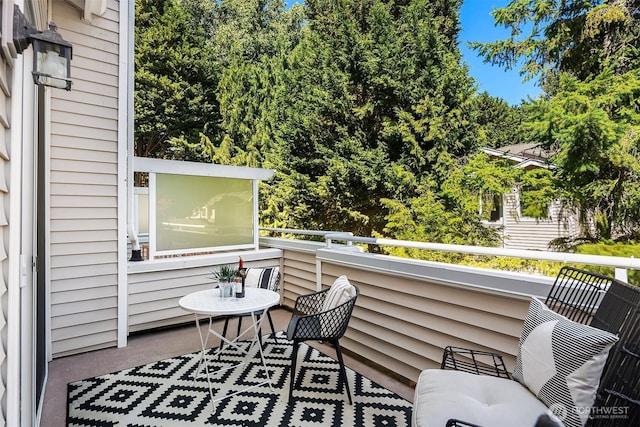 1900 132nd Ave SE Unit I-23, Bellevue, WA 98005 - view of balcony