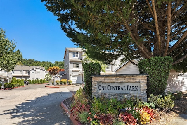 1900 132nd Ave SE Unit I-23, Bellevue, WA 98005 - community sign with a residential view and driveway