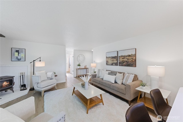 1708 24th Ct, Anacortes, WA 98221 - living room with wood finished floors