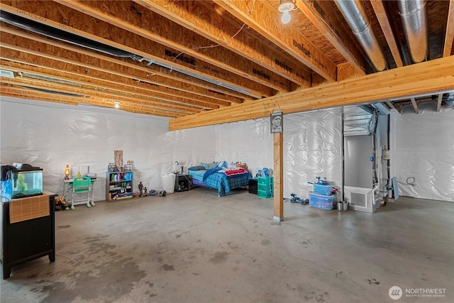 2599 NW Columbia Ave, East Wenatchee, WA 98802 - view of unfinished basement