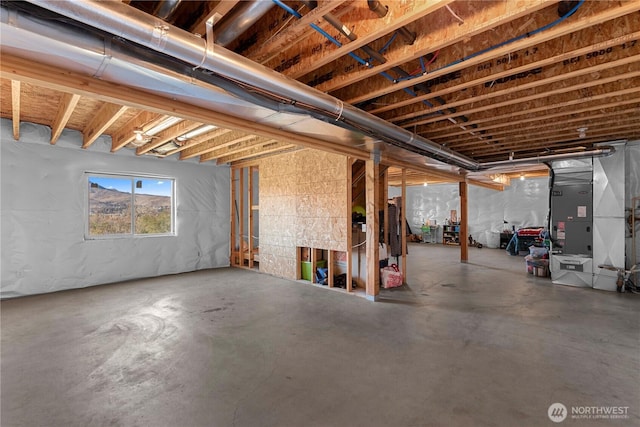2599 NW Columbia Ave, East Wenatchee, WA 98802 - basement with heating unit