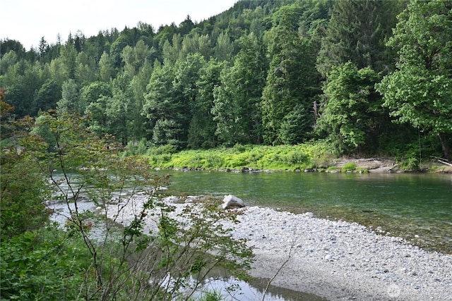 53009 S Riverside Rd, Gold Bar, WA 98251 - water view featuring a forest
