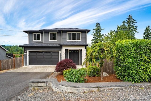 1818 36th St, Bellingham, WA 98226 - view of front of property featuring driveway and an attached garage