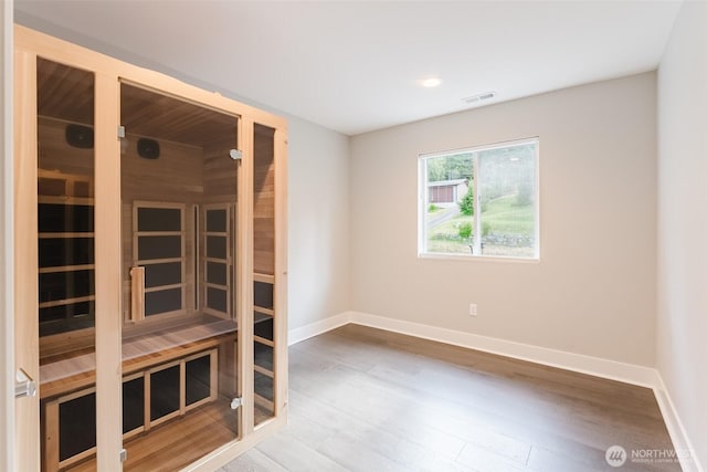1818 36th St, Bellingham, WA 98226 - sauna featuring wood finished floors and recessed lighting