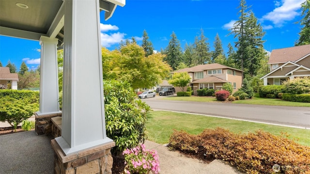 4597 Rutherford Cir SW, Port Orchard, WA 98367 - view of patio with a residential view