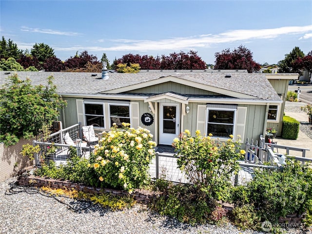 629 N 7th Ave, Sequim, WA 98382 - view of front of property with roof with shingles and board and batten siding