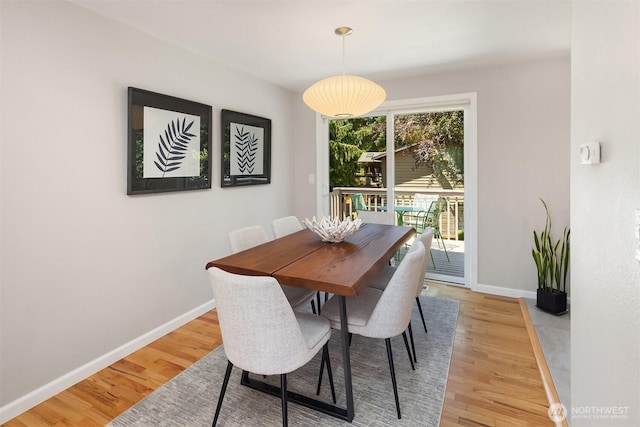 16011 Sunnyside Ave N, Shoreline, WA 98133 - dining area with light wood-style floors