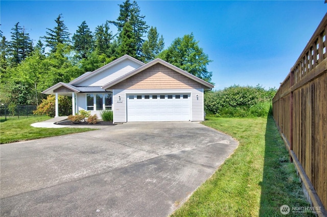 8391 Richmond Park Rd, Birch Bay, WA 98230 - view of front of property with an attached garage and driveway