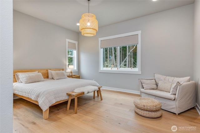 4561 Albatross St, Port Townsend, WA 98368 - bedroom with light wood-type flooring and recessed lighting