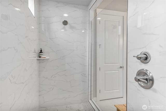 4561 Albatross St, Port Townsend, WA 98368 - full bath with a marble finish shower